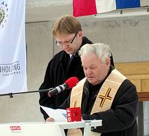 Hochw�rden "Justus" Fidler und Jakob Hammerl