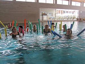 Wassergymnastik im Hallenbad Gosau