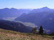 Ausblick in das Gosautal