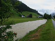 Der Gosaubach ist randvoll