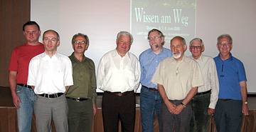 Die Experten und Wissenschafter: Robert Reiter, Franz Maier, Siegfried Gamsj�ger, von A.Debevec, Gerhard Mandl, G�nter Stummer, Hubert Trimmel, Harald Lobitzer