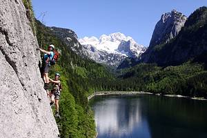 Klettersteig am Gosausee