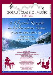 Plakat zu Gosau.Classic.Music