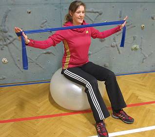Mag. Anna Spielb�chler, Trainerin f�r Wirbels�ulengymnastik