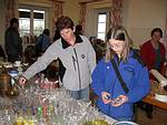Gl�ser in allen Variationen beim Flohmarkt