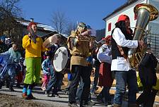 Faschingsumzug beim Kinderfasching