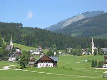 das Gosauer Kirchenviertel