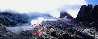 Panorama Gosaugletscher 2007