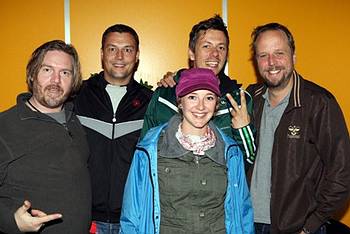 Kerstin Posch beim FrequencyFestival mit den FANTASTISCHEN VIER