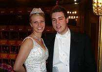 Opernball 2010, Elisabeth Vierthaler und Andreas Renner