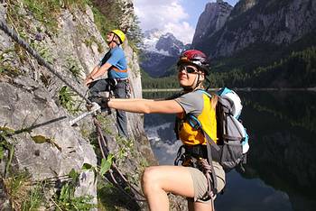 Klettersteig mit herrlichen Aussichten