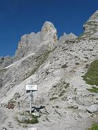 der H�chste Punkt, Steiglpass mit Bischofsm�tze