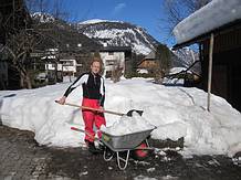 Schneeumverteilung