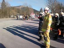 Feuerwehr Einsatz in Russbach