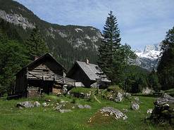 Drehort Vordere Holzmeisteralm in Gosau
