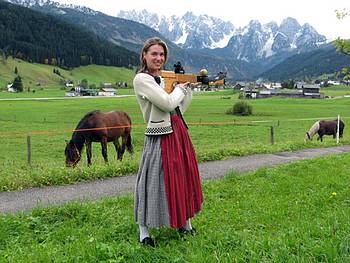 Caroline Loidl, Sch�tzenk�nigin aus dem Salzkammergut