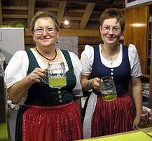die fleissigen Helferinnen