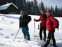 Schneeschuhwanderung zum L�ckersee