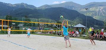 Beachvolleyballturnier in Gosau