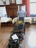 Ausstellung �ber die Geschichte der Adamekh�tte, sie bleibt noch 2 Wochen zu sehen, Foto Otto Hubner