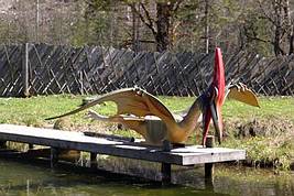Flugsaurier in Gosau gelandet