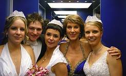 Barbara Rett mit Dep�tanten