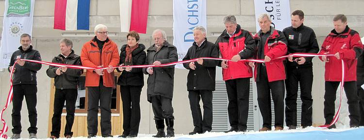 Er�ffnung der Beschneiungsanlage am Hornspitz