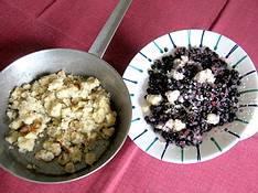 Abbrennmus - Holzknechtmus mit Beeren