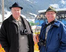 Foto Otto mit seinem Sekret�r Obmann Neissl