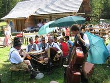 Volksmusikanten auf der Ebenalm