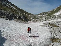 Der Steiglpass ist in Sicht