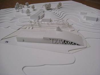 Modell Sicherheitszentrum Gosau