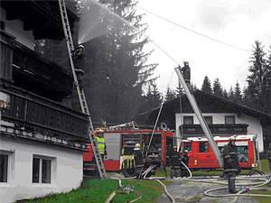 Feuerwehr�bung beim Reitbauer