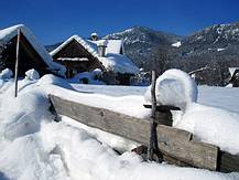 altes Gosauer Holzhaus, beim Schichtler