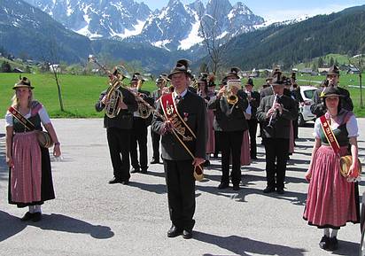 Weckruf der TMK Gosau am 1. Mai 2012