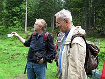 Gerhard Mandl und Harald Lobitzer im Gespr�ch