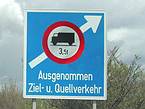 3,5 Tonnagenbeschränkung