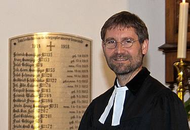 Evangelischer Pfarrer Mag. Stephan Strohriegel
