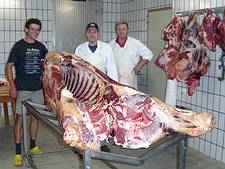 B�rnkopf Christian mit Metzgern und Almochse