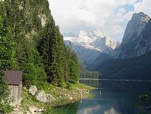 Badestrand am Gosausee