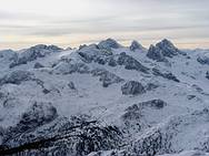 der Dachstein mit Gosaugletscher