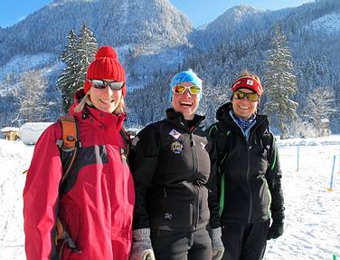 Die guten Seelen, Gosauer AV Jugend Leiterinnen: Daniela Schweighofer, Bettina Jehle und Elisabeth Reiter