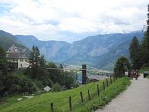 Rudolfsturm mit dem Hallst�ttersee