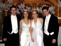 Opernball 2010 mit Andreas Renner, Elisabeht Vierthaler, Elisabeth Renner und Felix Vierthaler