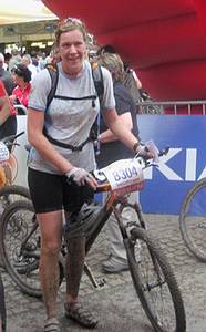 Anna Spielb�chler im Ziel