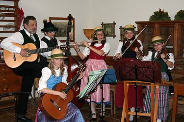 Musikensemble der Musikhauptschule Gosau