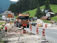 laufende Bauarbeiten