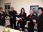 Das Vokalensemble " Pataka" aus Gmunden