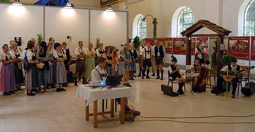 Ausstellung und Pr�sentation im Kraftwerk Hintertal der Energie AG