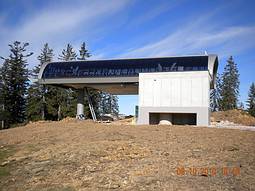 Bergstation des neuen Edtalmliftes